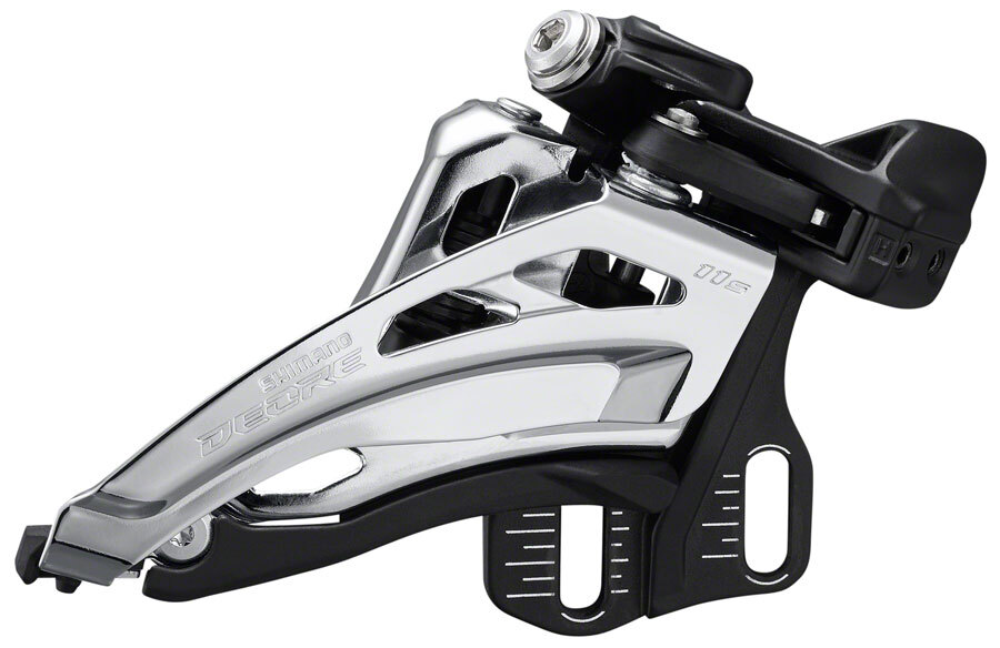 Shimano Deore FD-M5100-E Front Derailleur - 11-Speed, Double, Side Swing, Front