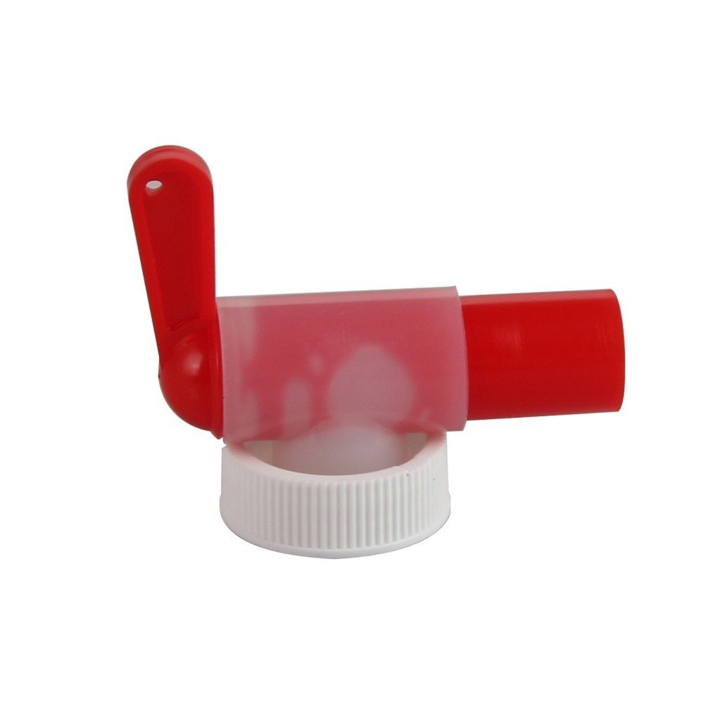 Red White DN36 Hose Faucet for Nutrient Solution Compatible with 5 to 10 Liter
