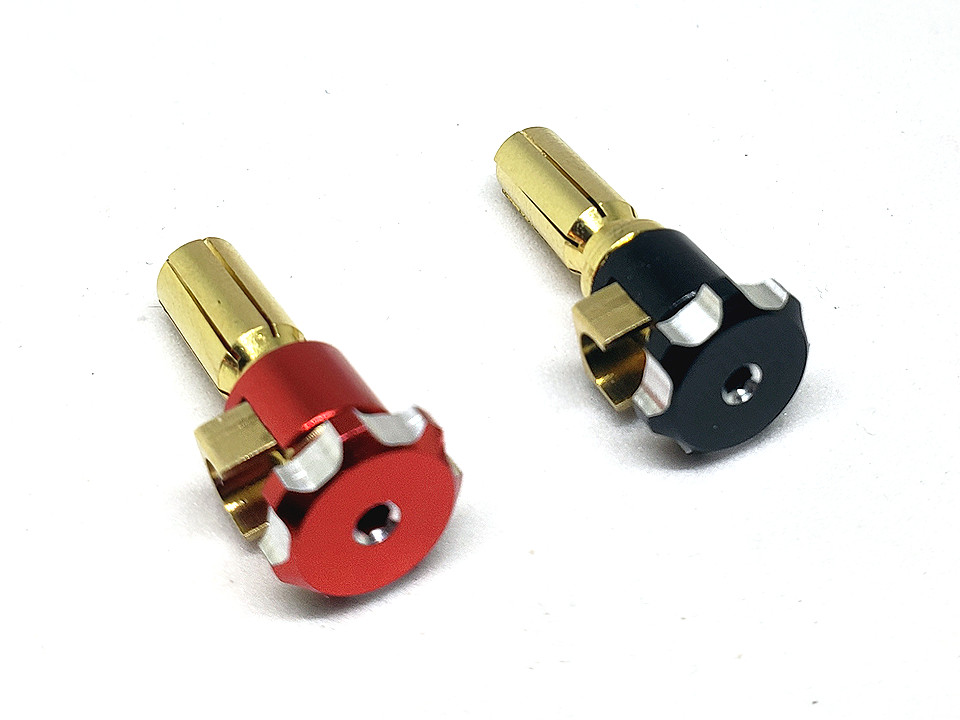Evolution Adjustable 5mm Bullet Connectors Plugs w/ Grips