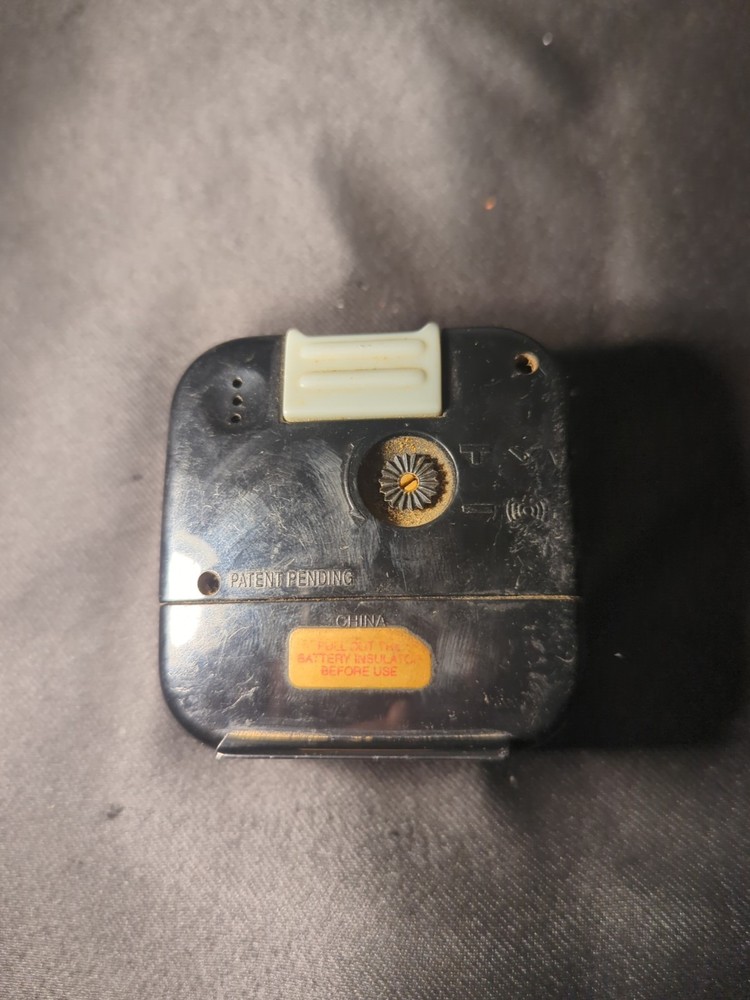 Vintage BASIC Cigarettes Promo Travel Alarm Clock Your Basic Time Works