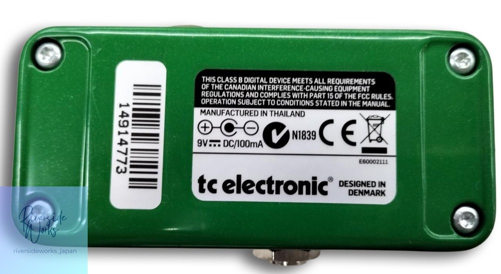 TC ELECTRONIC CORONA Mini Chorus Guitar Effects Pedal