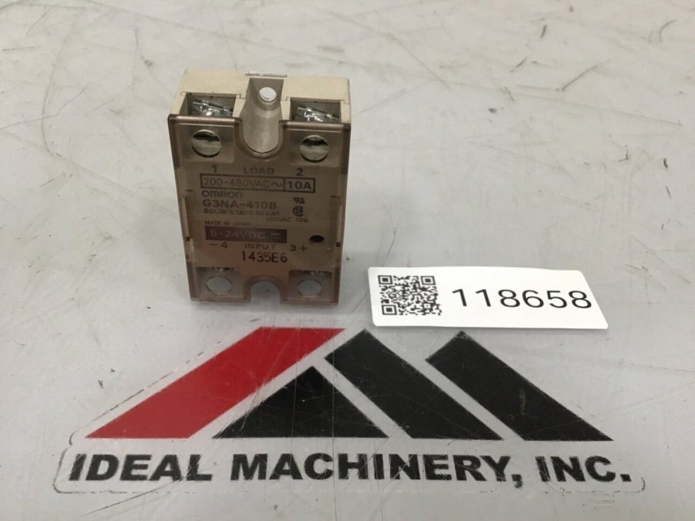 OMRON Solid State Relay G3NA-410B Used #118658