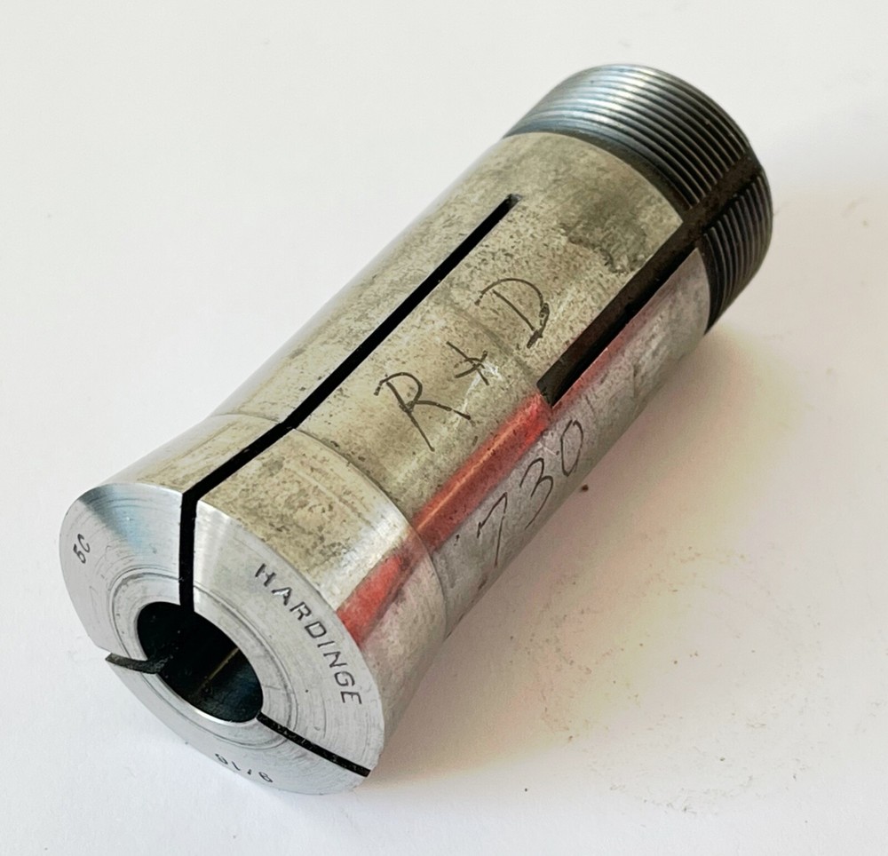 9/16" HARDINGE 5C Round Collet External Threads USA