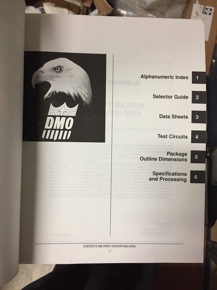 Data Book = Motorola Semiconductor 11 Volume Library Set 1988 ~ 1993 = Lot