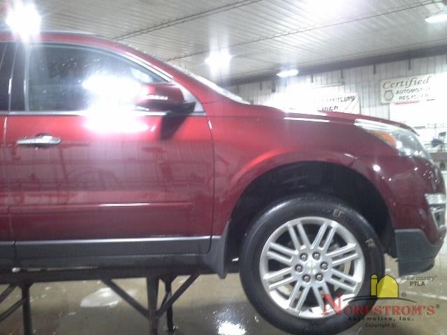 2015 Chevy Traverse Driver Front Headrest Only Black Cloth
