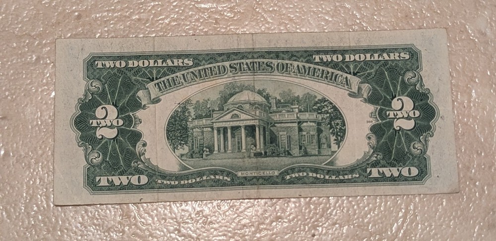 1928G Two Dollar Red Seal Note Nice Shape!!!!!653