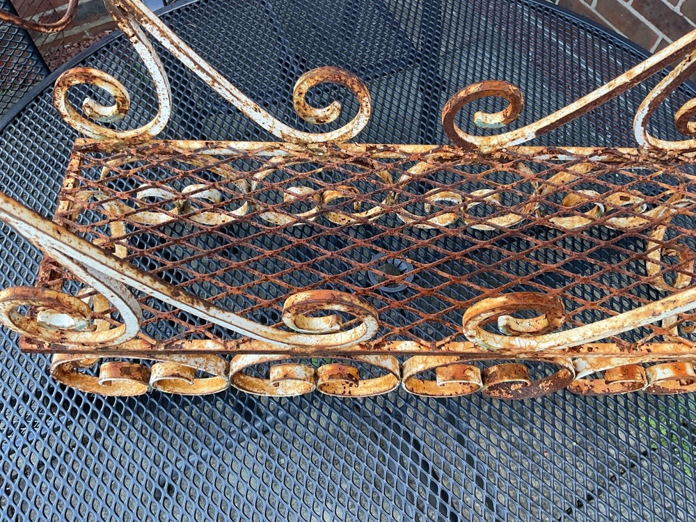 Wrought Iron Garden/Indoor Plant Container.