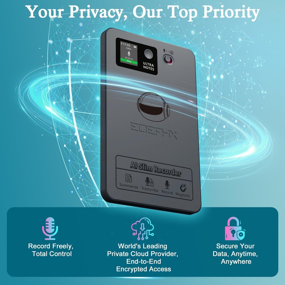 AI Voice Recorder, Transcribe & Summarize with Deep AI Analysis, Support 152 ...