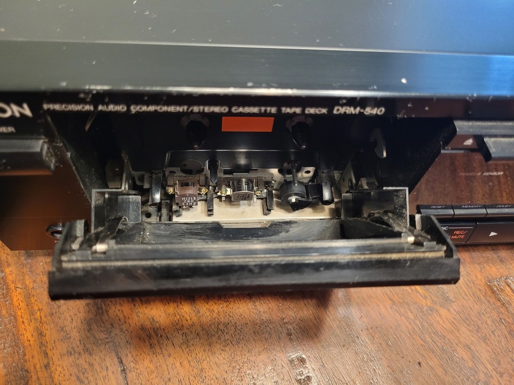 Denon DRM-540 Stereo Cassette Tape Deck HX Pro