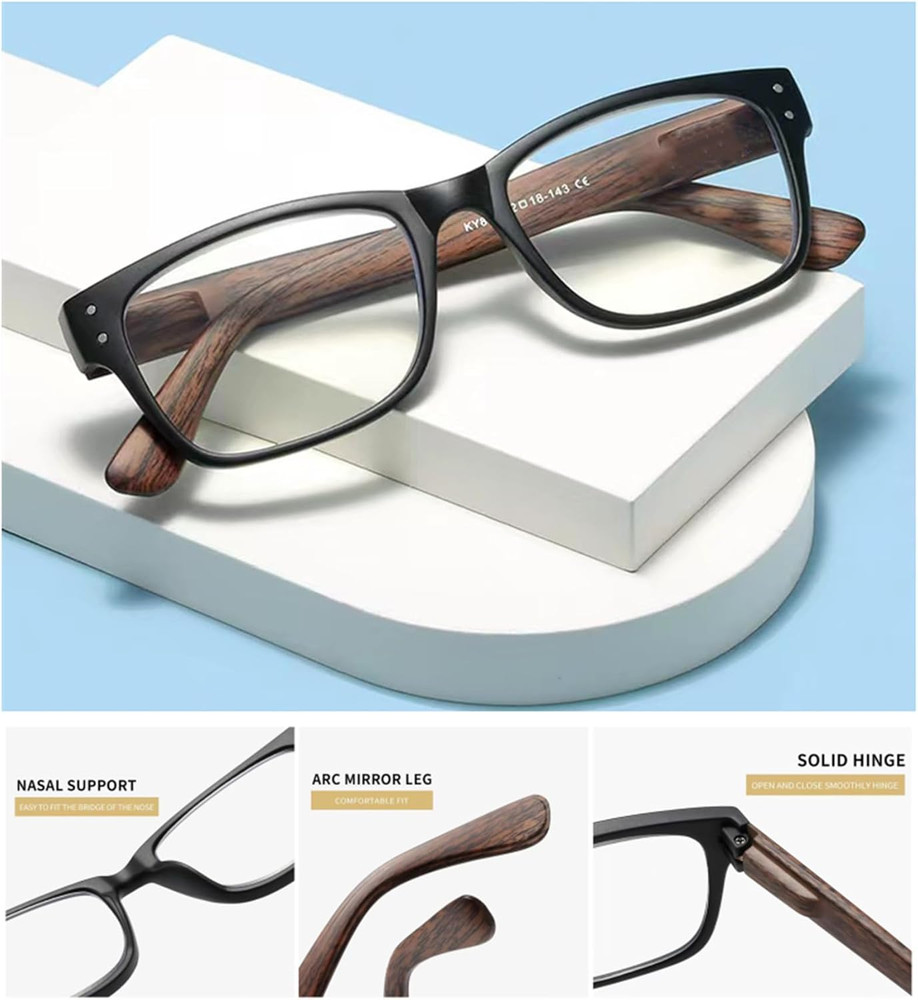 One Reading Power Glasses Readers Adjustable Eyeglasses Auto focus Flex Dial Vis