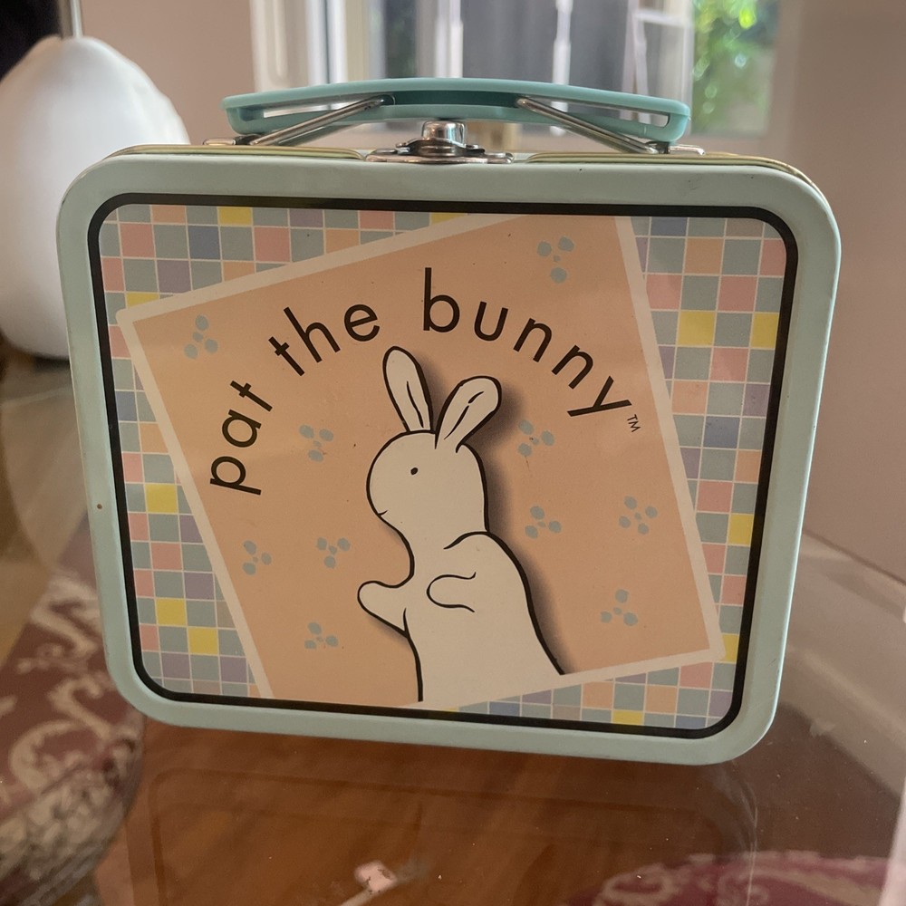 Pat The Bunny Metal Tin Small