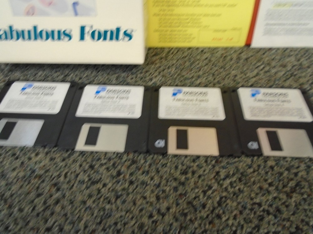 Vintage Fabulous Fonts By Parsons technology