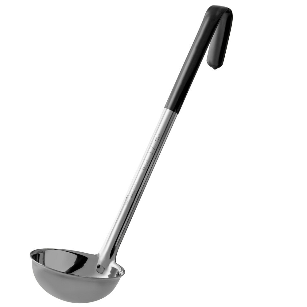 Choice One Piece Ladle / Dipper w/ Coated Handle (select size below)
