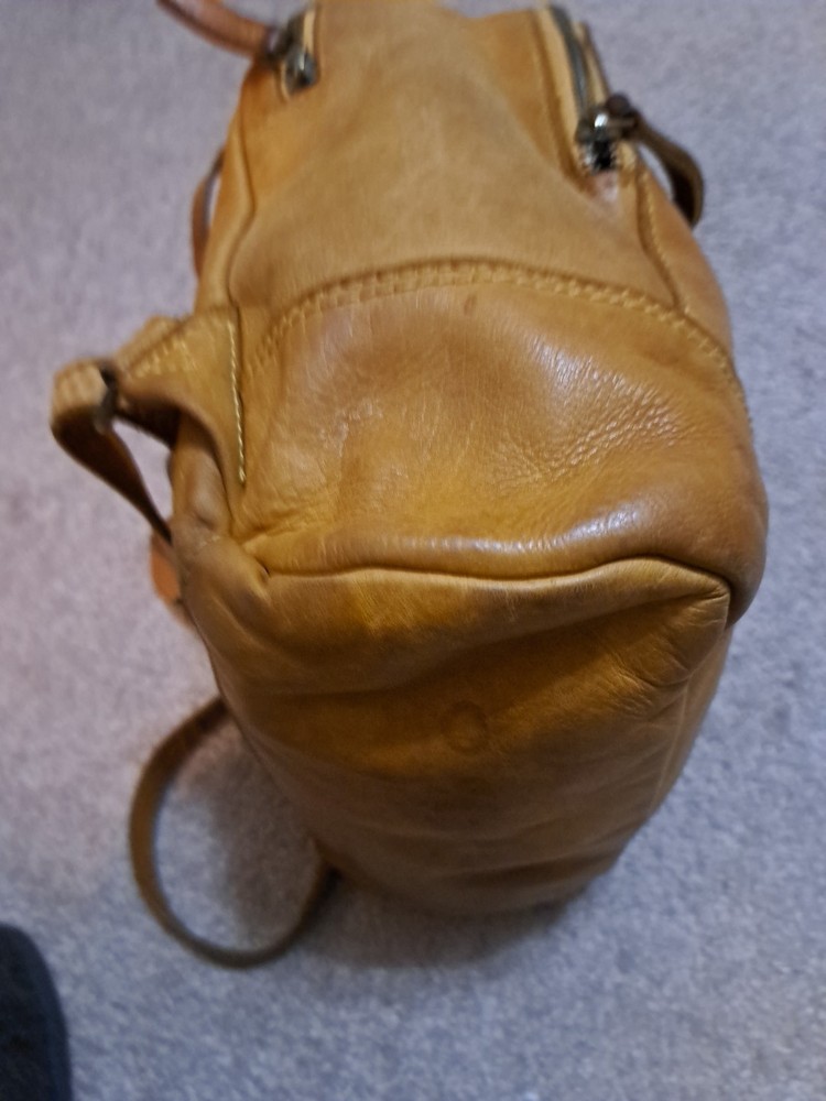Harbour 2nd Tan/Light Brown Leather Backpack