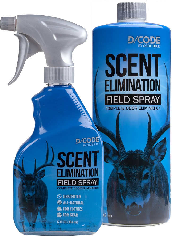 D/Code Unscented Field Spray, Scent Elimination