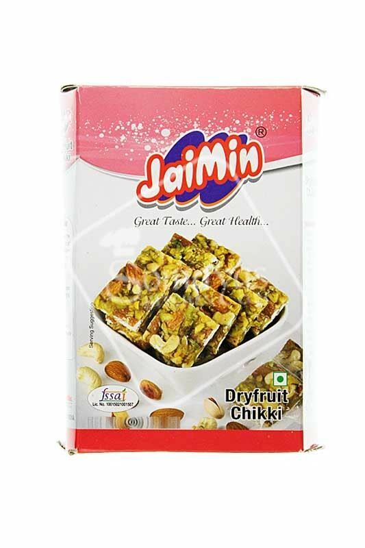 Jaimin Dry Fruit Chikki - 100g Pack of 2