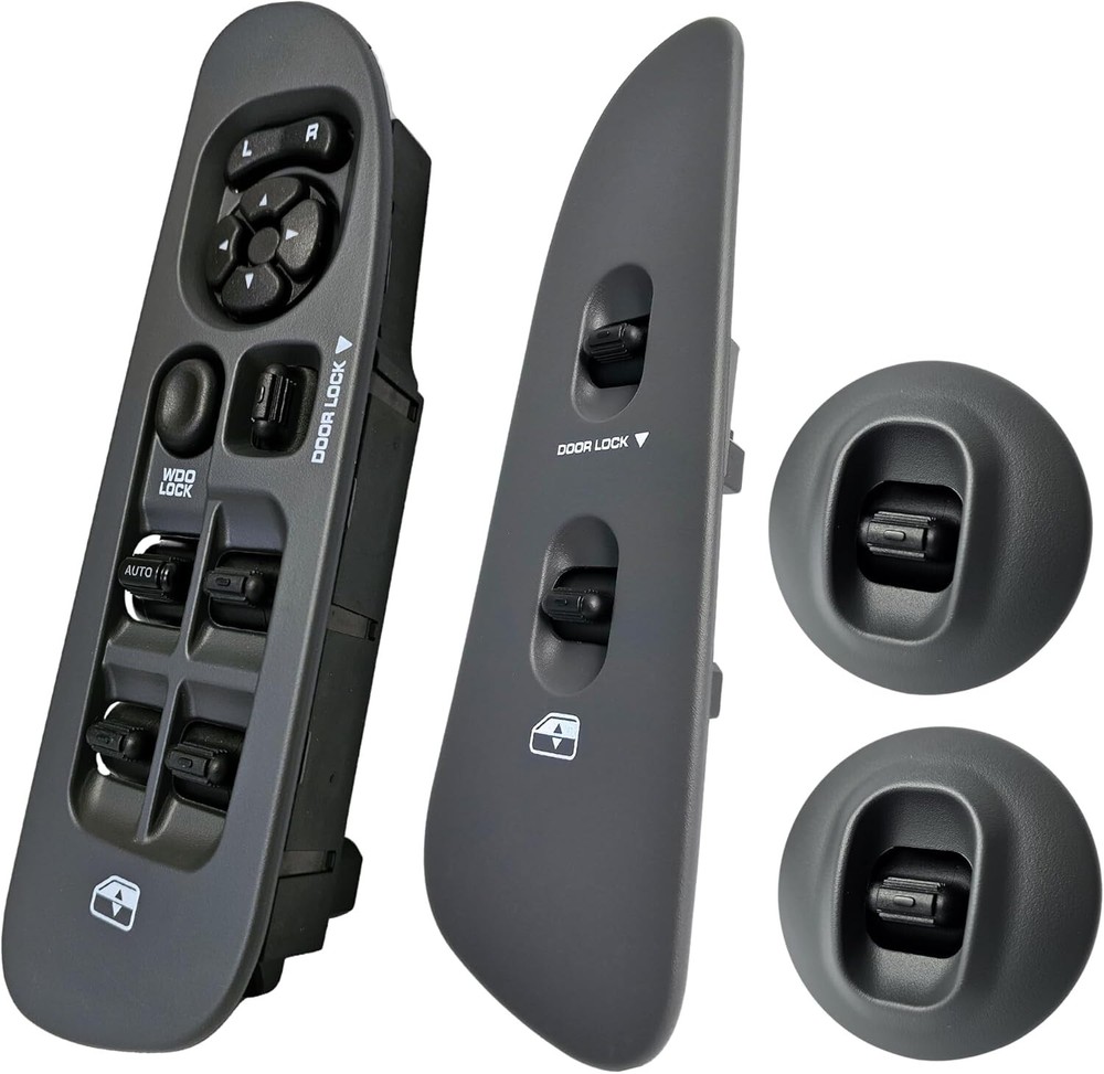 Dodge Ram Window Master Switch Gray Bezel Lock Set Assembly 2002-2008