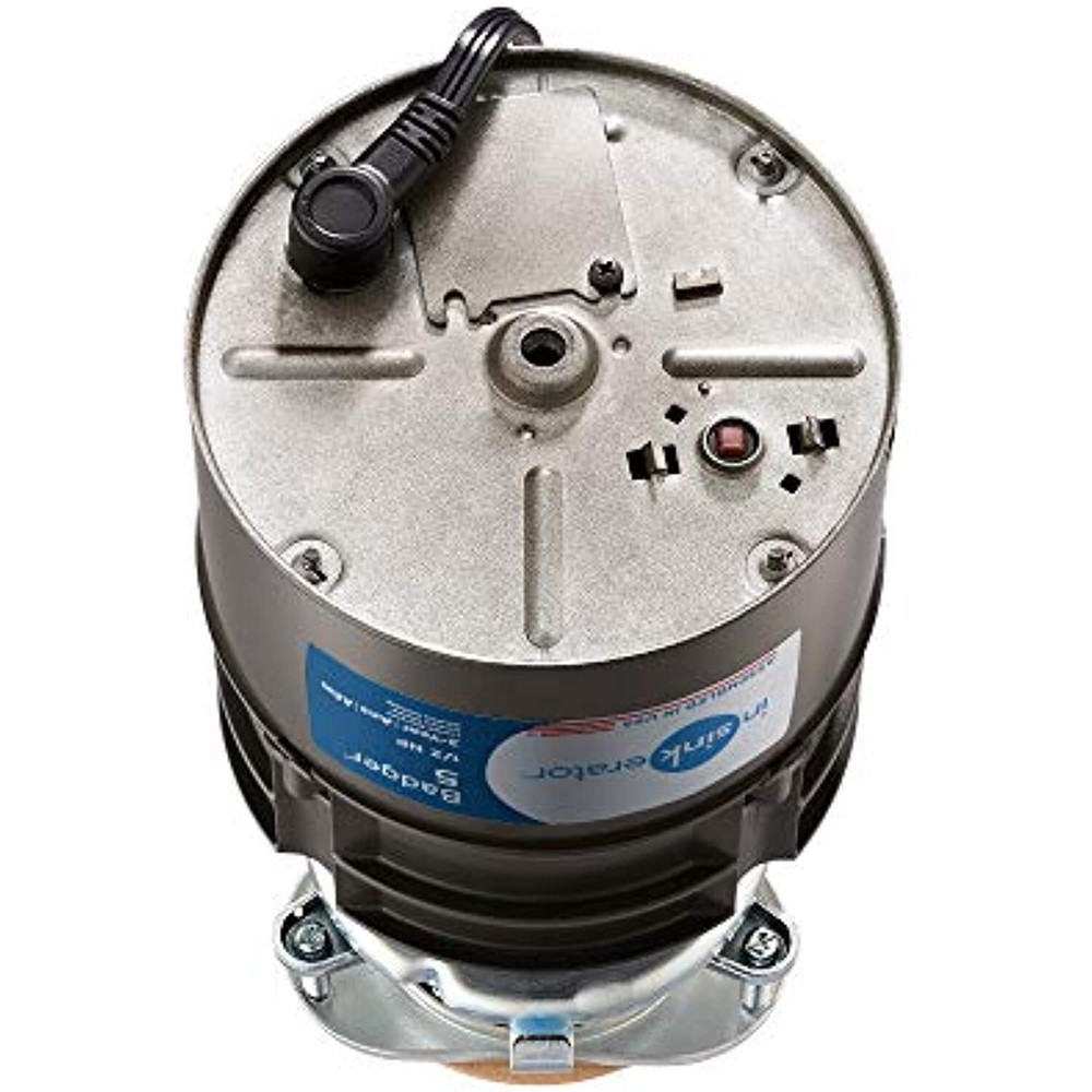 InSinkErator Garbage Disposal with Cord, Badger 5, 1/2 HP Continuous Feed