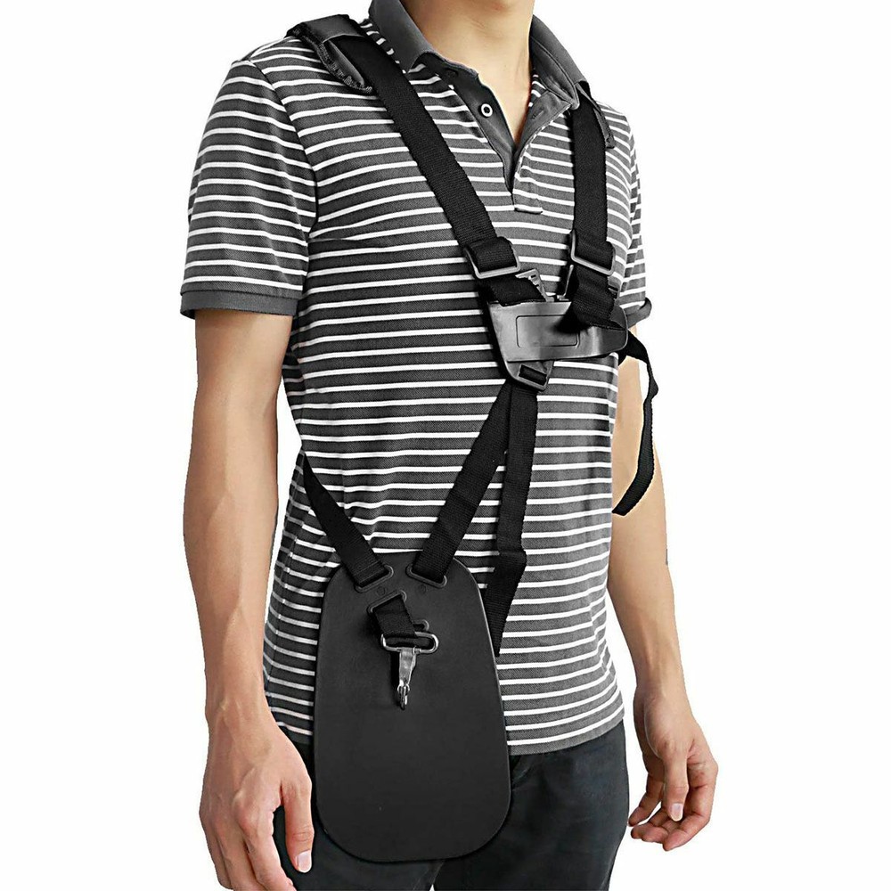 Trimmer Double Shoulder Strap Universal Harness Weed Eater Wacker Grass Edger