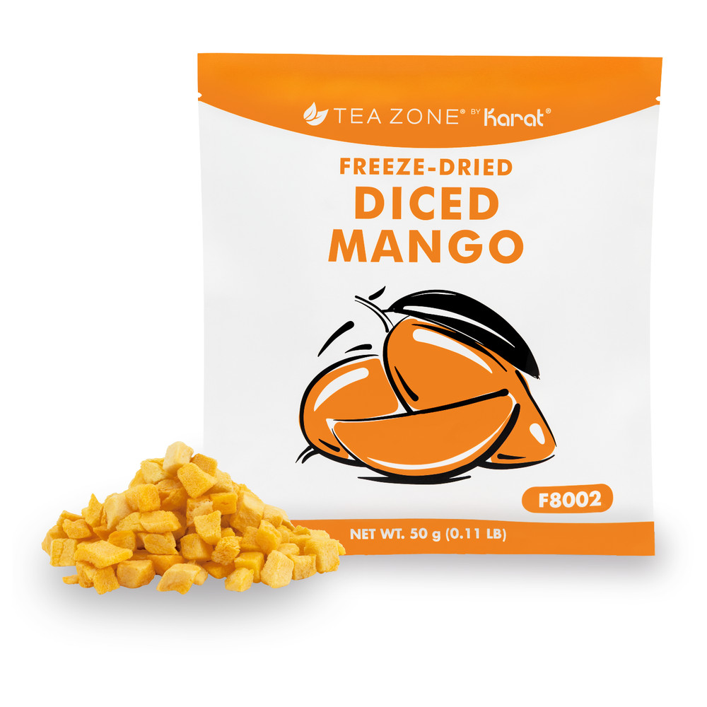 Tea Zone Freeze-Dried Mango, Diced - Bag
