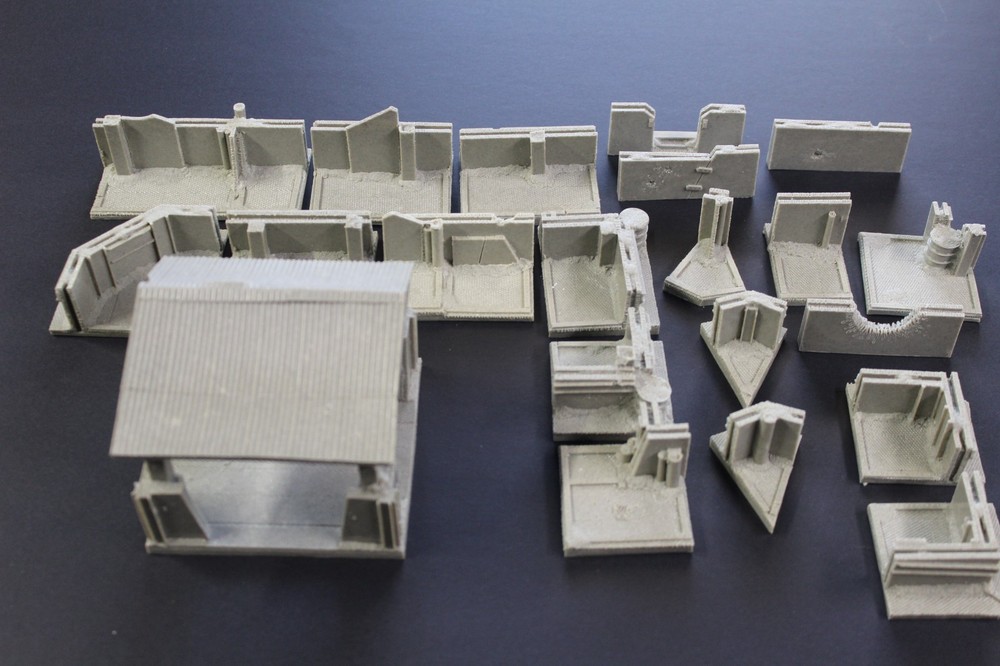 Ainsty Mini Terrain 28mm Flameblade Compound New