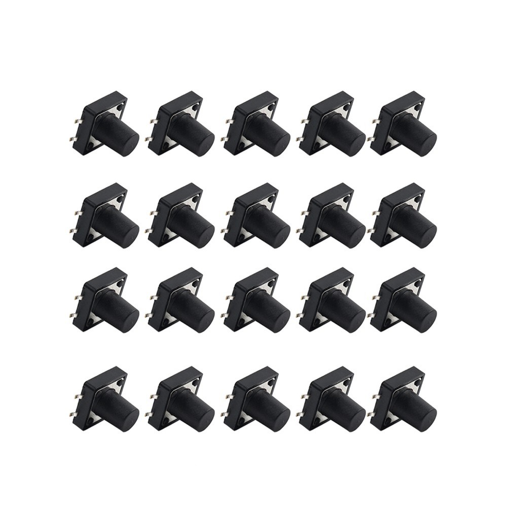 20PCS 12x12x11mm Panel Micro Momentary Tactile Tact Push Button Switch