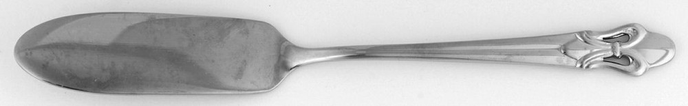 Ginkgo Fleur De Lis  Flat Handle Butter Spreader 4675991