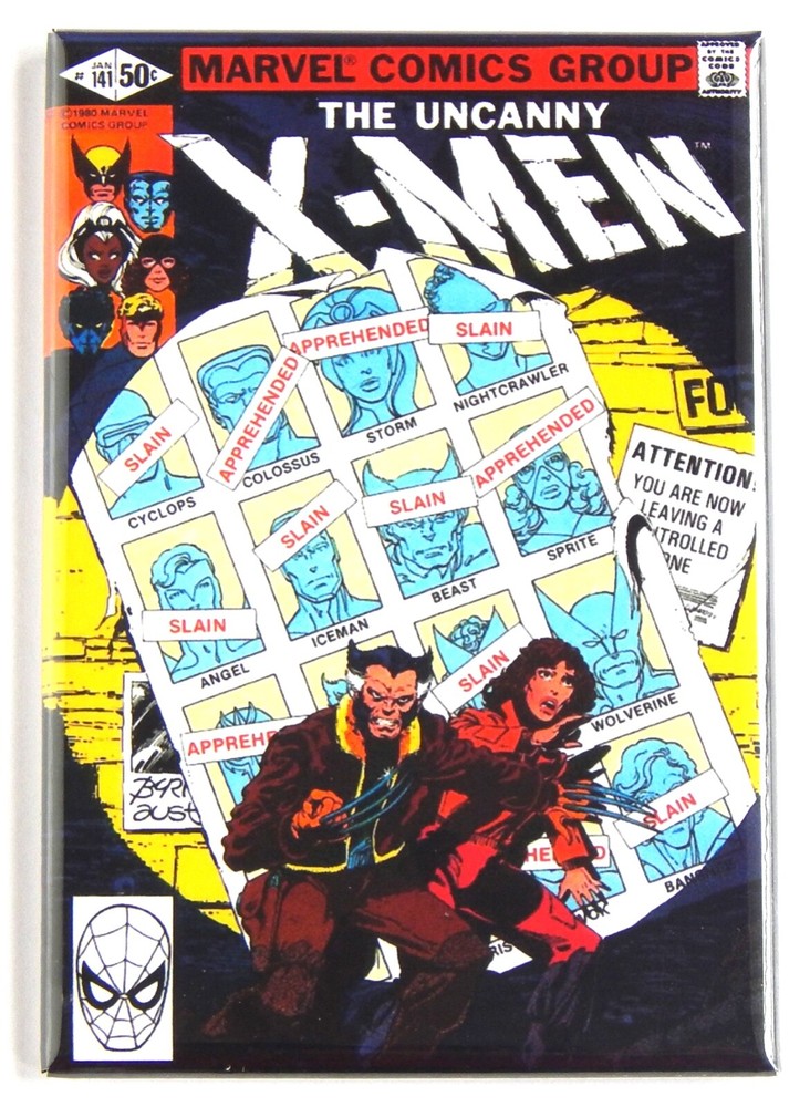 Uncanny X-Men #141 FRIDGE MAGNET comic book