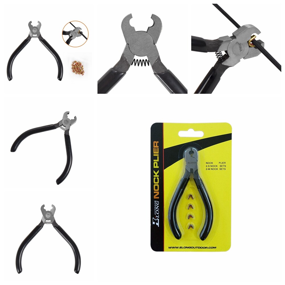String D-Loop Nocking Pliers with 4 String Nock Points Archery Compound Bow