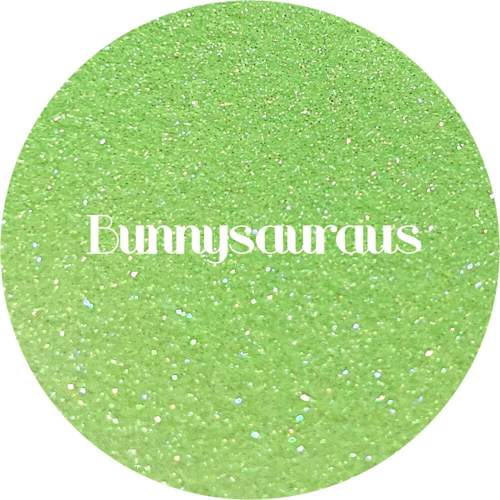 Premium Polyester Glitter - Pastel Green Iridescent