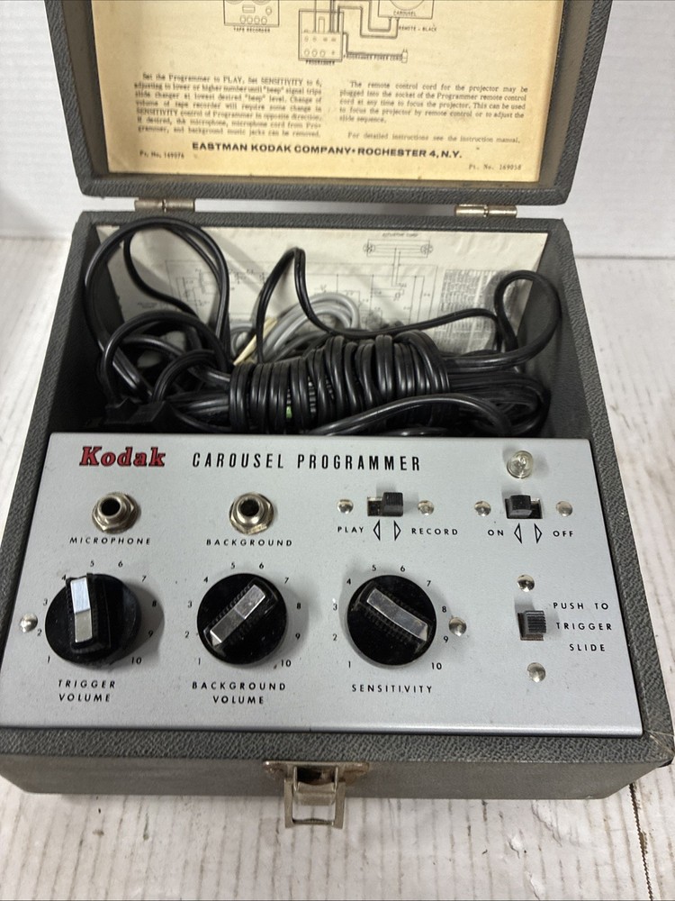 Vintage Kodak Carousel Slide Programmer Model 1 Untested See Description