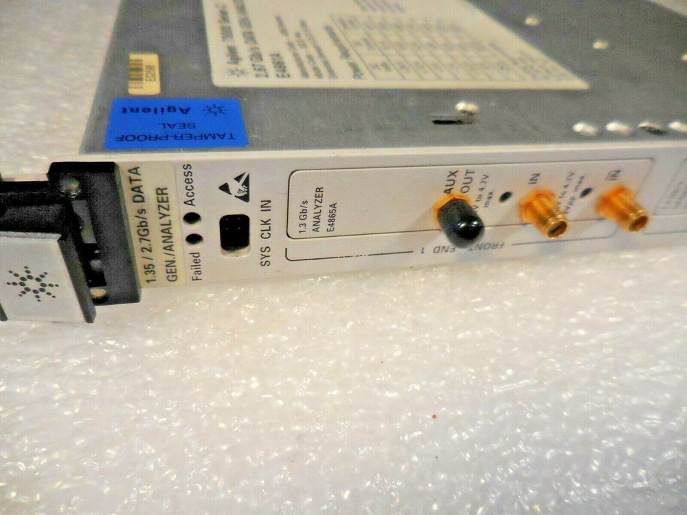 Agilent/ HP E4861A Data Generator/ Analyzer Module (7500 Series C, 2.67 Gb/s)