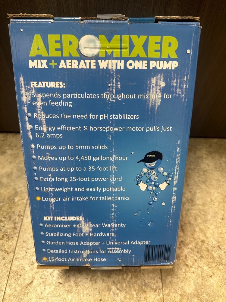 Aeromixer Tall Tank Kit