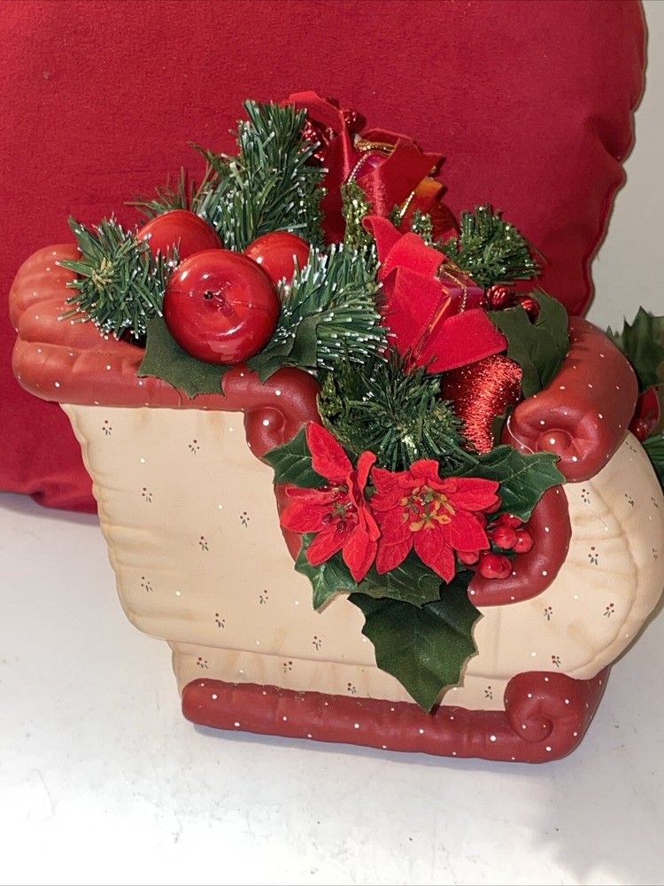 Kimble Ceramic Christmas Sleigh 8x6