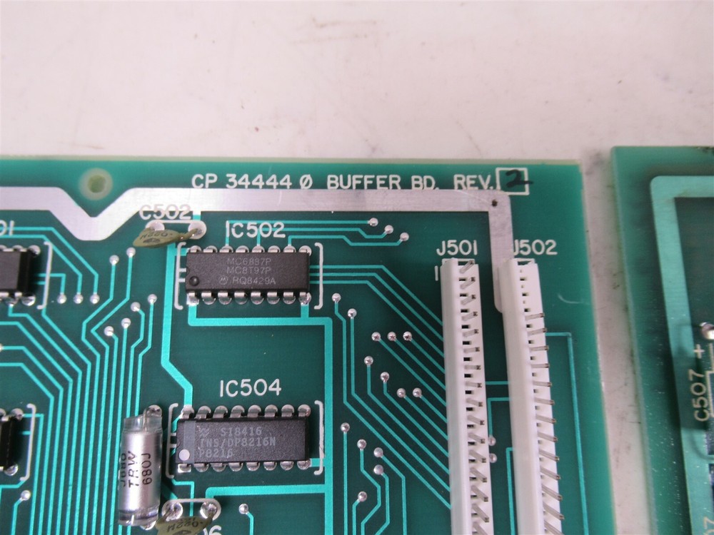 2 CP 344440 Buffer Circuit Boards for Perkin Elmer Lambda 3B Spectrophotometer