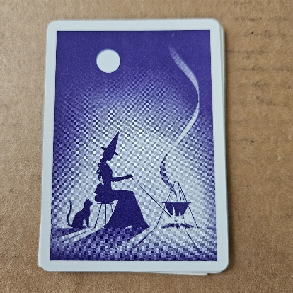 Vintage Fortune Telling Playing Cards Gypsy Witch Box and Instructions Complete