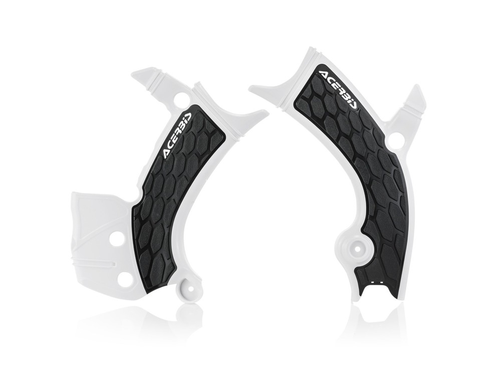 Acerbis X-Grip Frame Guards Black/White #2689411035