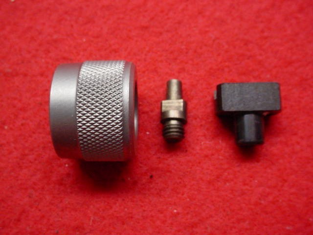 Traditions Lighting Bolt Action Muzzleloader Muzzle Cap, LFS musket nipple adap.