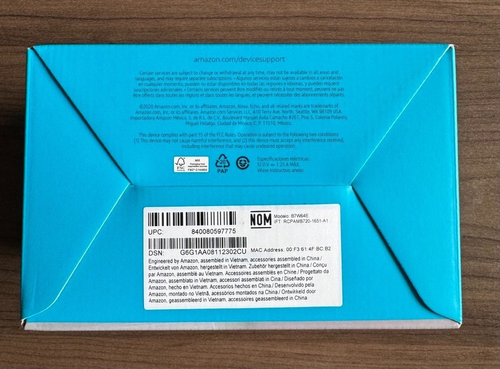 Amazon Echo Dot Smart Speaker w/ Alexa 4th Gneration