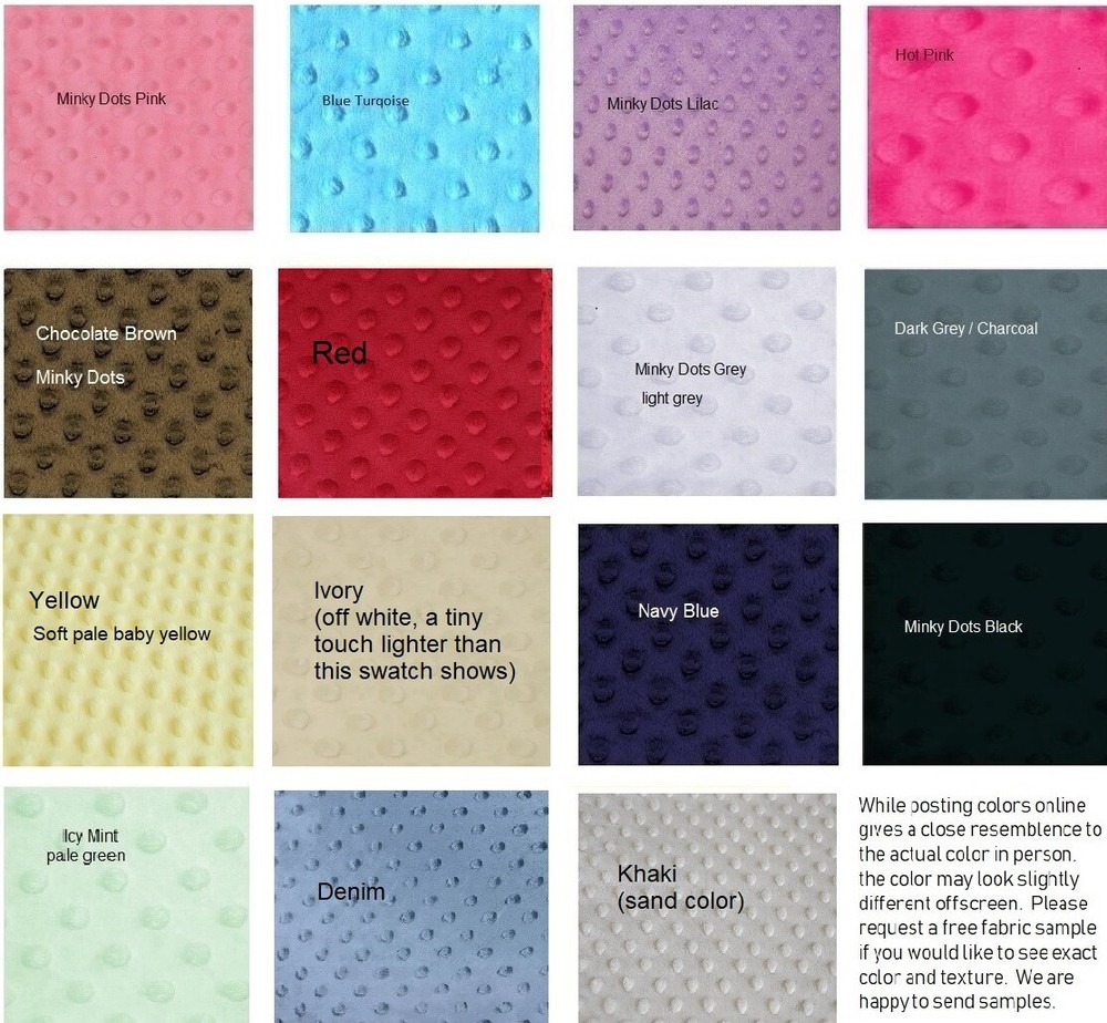 Crib Sheet Solid Crib Sheet Minky Soft &Textured