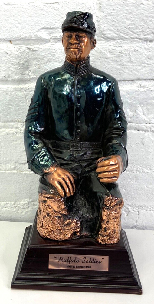 2006 "Buffalo Soldier" Statue - Signed & Numbered