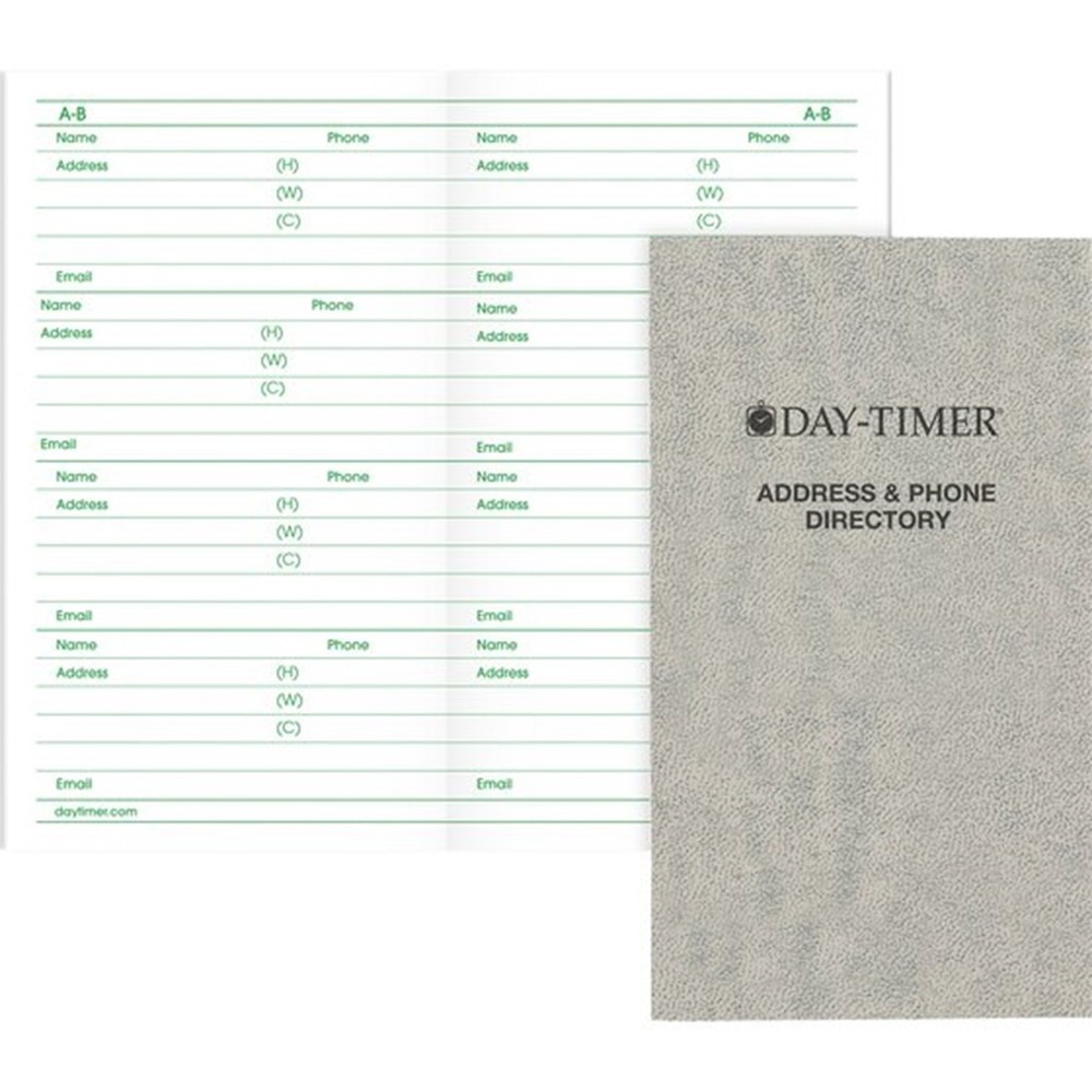 Day-Timer Jul 26 – Jun 27, 2-Page/Day Orig Planner Refill Compact 3x5" +Extras