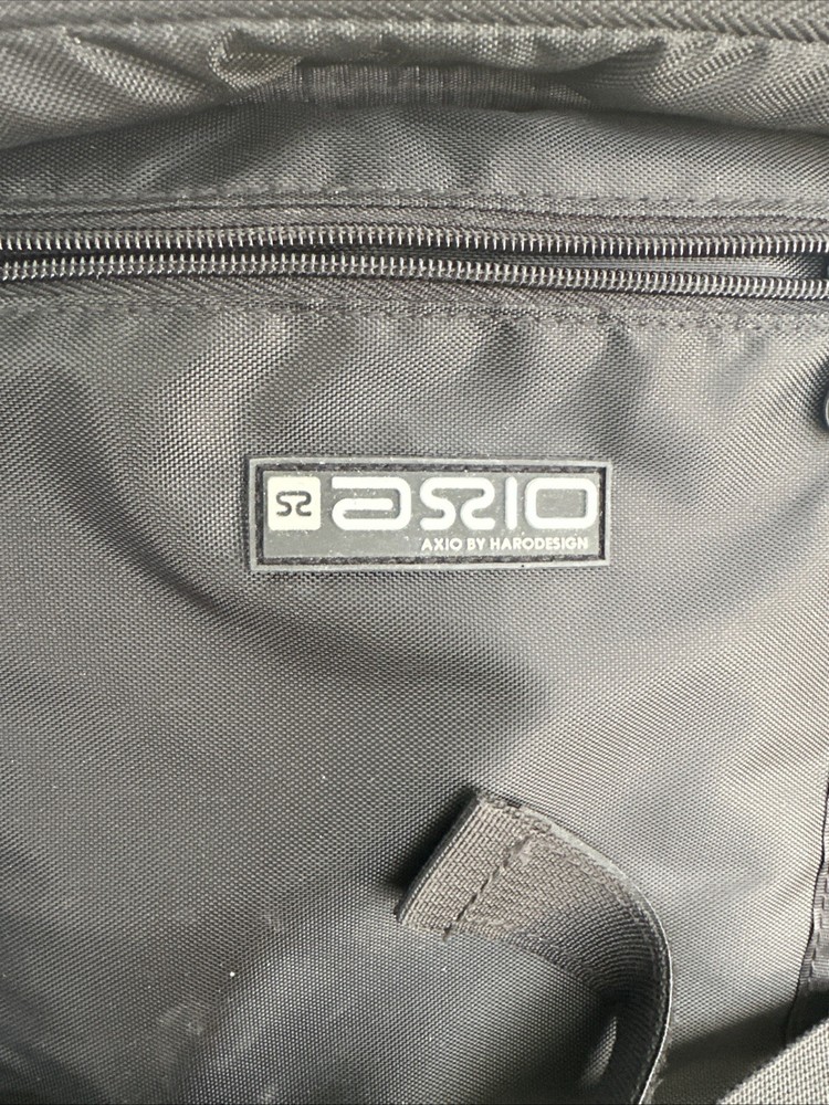 Axio by Harodesign Hardshell Hardcase Backpack Black Motorcycle Riding Pack