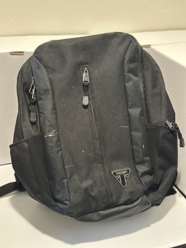 Triumph Motorcycle Backpack Black