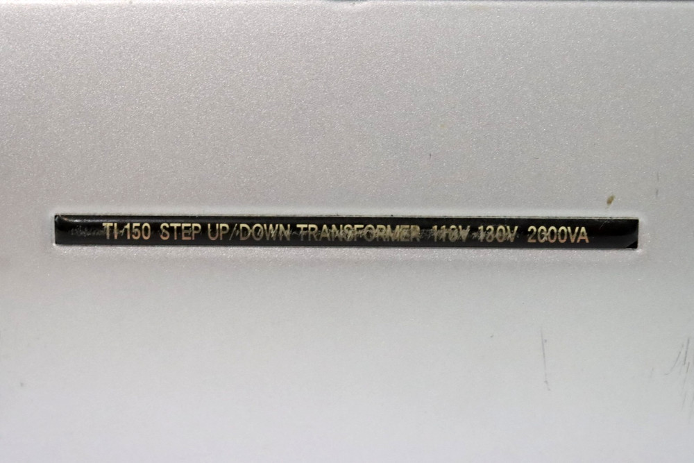 Kashimura TI-150 Step Up / Down Voltage Converter Transformer 110V-130V 2000W
