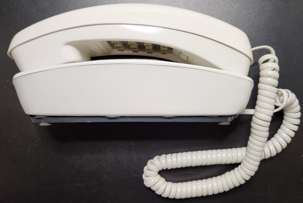 Vintage White Bell Phones