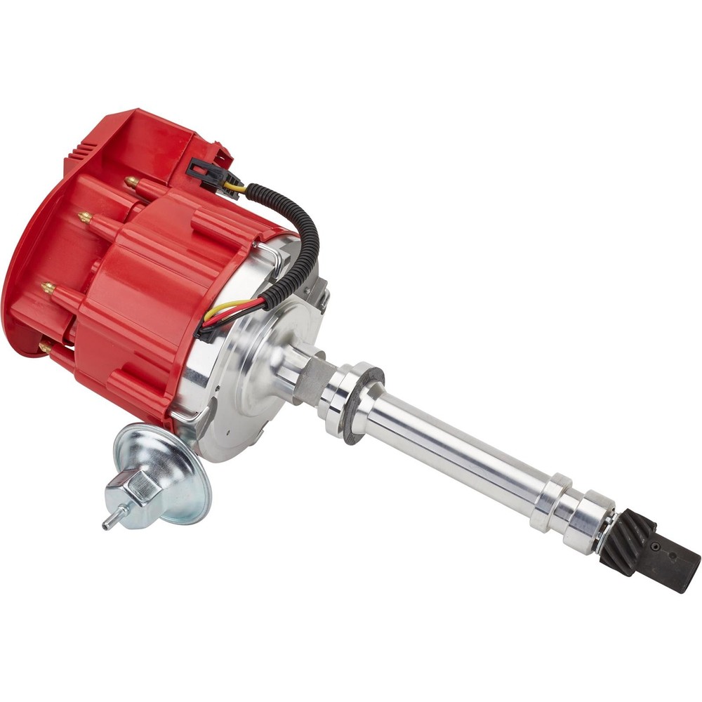 SBC/BBC Ready-to-Run Ignition Kit, Red Dist/Under-Headers Wires