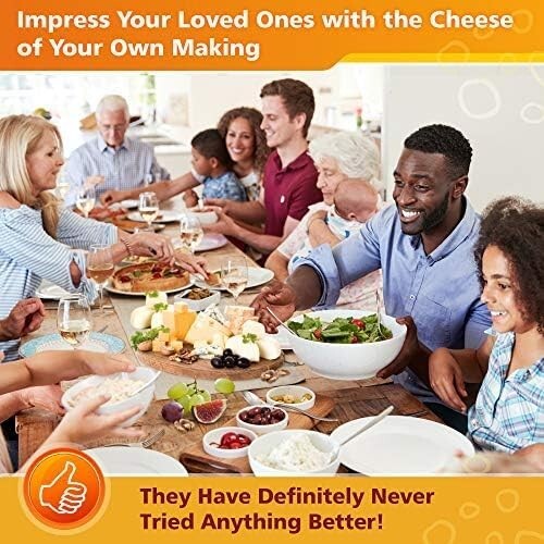 Complete Cheese Making Kit - High-Quality Mold & Cheesecloth for Home Chefs
