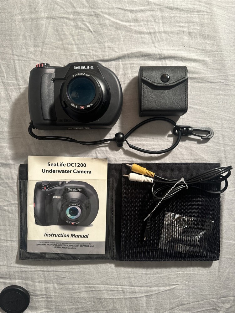 Sealife DC120 Underwater Camera Body Case ONLY -No Camera!
