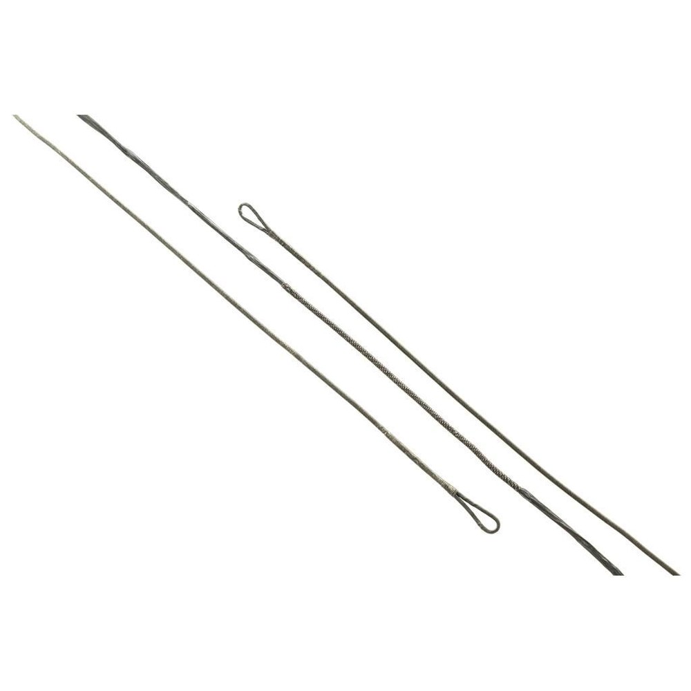 J and D Teardrop Bowstring Black B50 36 in. 14 Strand